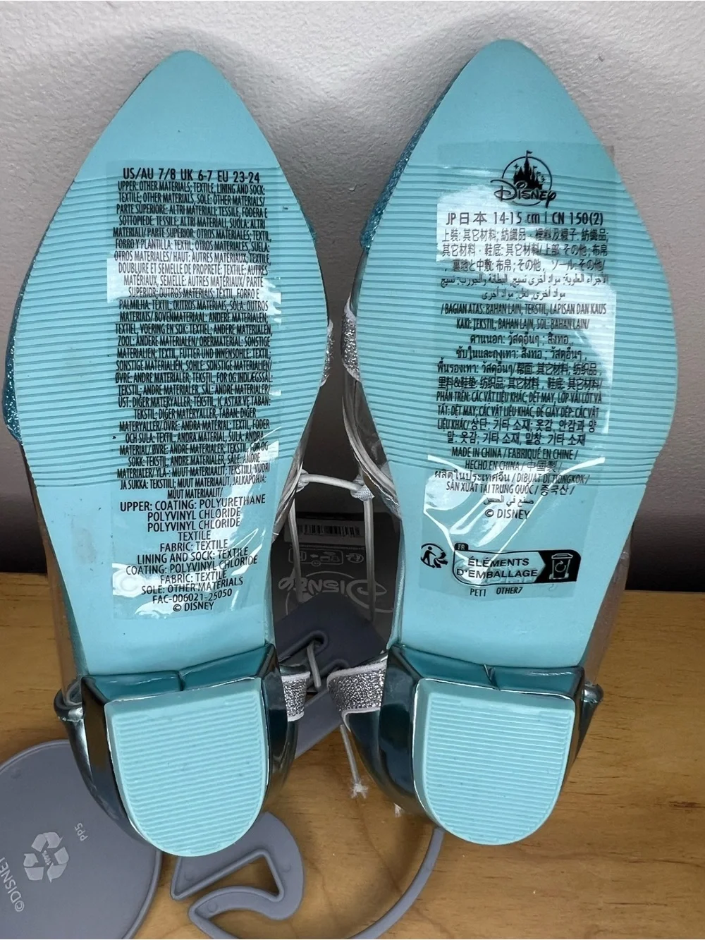 Disney Frozen Elsa Princess Play Shoes NWT - Picture 7 of 8